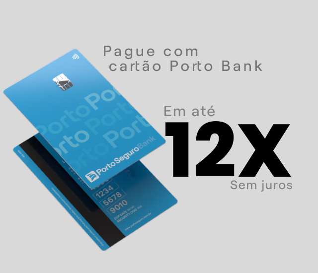 Pague com cartão Porto Bank